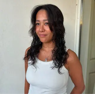 ロング パーマ 愛されヘア🎀 hinanoのヘアスタイル