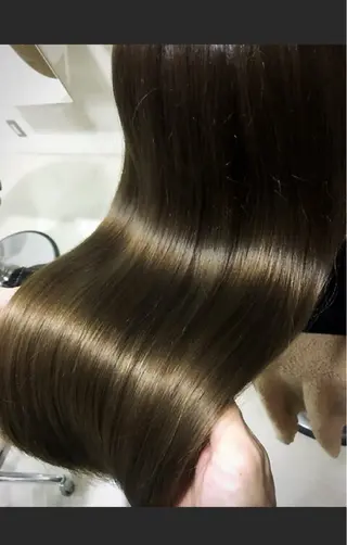 ミディアム カラー エクステ/ブリーチ 緑地公園店長浦岡のヘアスタイル