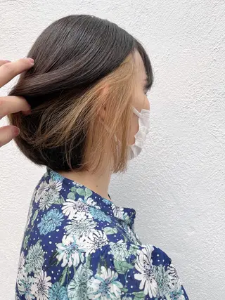 ショート カラー SALOWIN神戸三宮店所属・【美髪を叶える】中谷 彰宏（アキ)のヘアスタイル