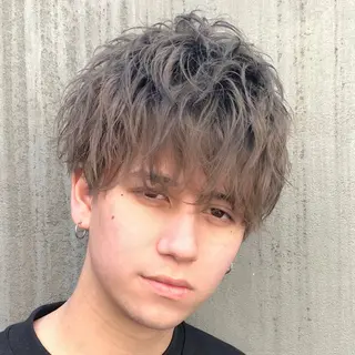 ミディアム ヘアアレンジ メンズ fifth Tokyo所属・fifth 石川 凪のヘアスタイル