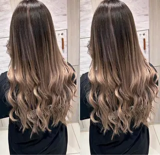 ロング カラー 立川/シールエクステ /みづきのヘアスタイル