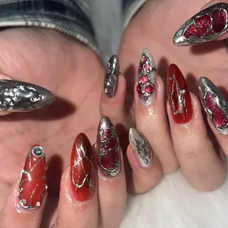 ネイル Nail Salon L'arc所属・💊大阪/心斎橋 moni🧠のネイルデザイン