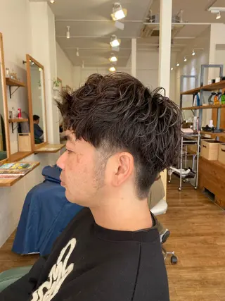 パーマ メンズ 西村 恵祐のヘアスタイル