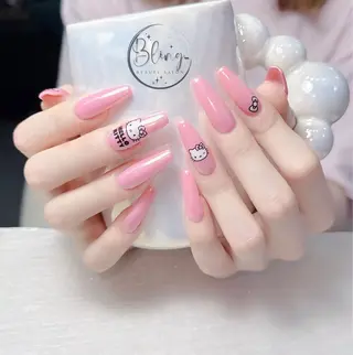 ロング Bling Salonのネイルデザイン