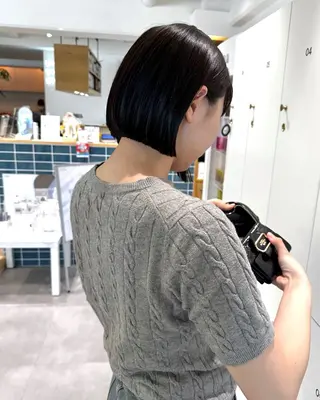 ショート Ocean Hair&Life  【オーシャンヘアーアンドライフ】所属・水田 成美のヘアスタイル