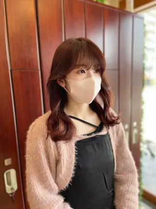 セミロング 🇰🇷韓国ヘア 🇰🇷ナミユウのヘアスタイル