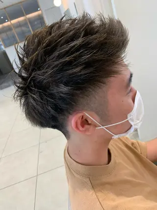 メンズ 吹田 駿 髪質改善縮毛矯正のヘアスタイル