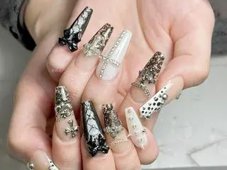 ネイル 💕鈴木ユリ パラジェル/オフ無料のネイルデザイン