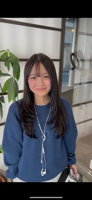 ロング 🌞レイヤー×カラー 前川那津美🌞のヘアスタイル