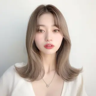 ミディアム カラー Graph. （グラフ）立川🪽✨のヘアスタイル