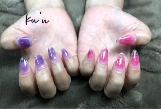 セミロング サロンku'u所属・salon kuuのネイルデザイン