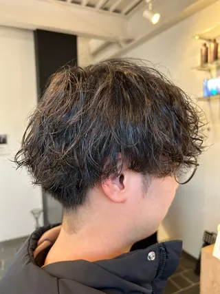 パーマ メンズ DISCOHAIR 海老名店池田真聖のヘアスタイル