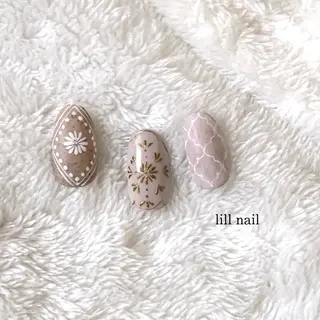 ミディアム pllia beautyのネイルデザイン