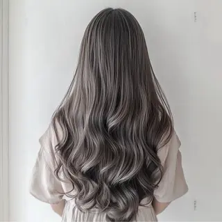 ロング 🖤韓国系🇰🇷カ ラー/kokona❕のヘアスタイル