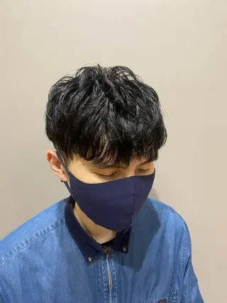 メンズ 佐藤 生基のヘアスタイル