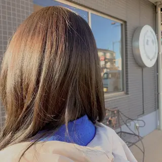 セミロング カラー Yamamoto. Mのヘアスタイル