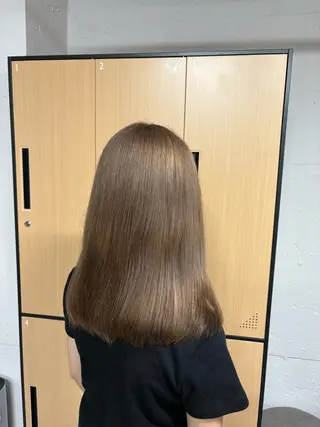 ミディアム tokute 中野真咲🐺のヘアスタイル