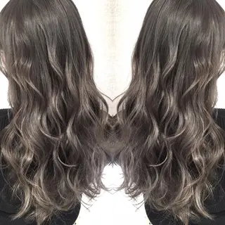 ロング カラー 井上 一平のヘアスタイル