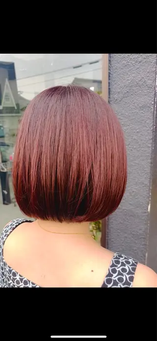 ショート カラー Q.HairLab所属・メンズパーマ&透明感 カラー特化谷村のヘアスタイル