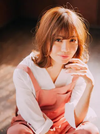 ミディアム 福島 浩司のヘアスタイル