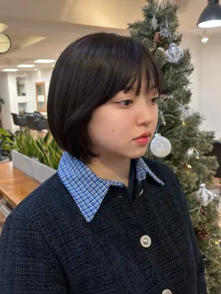 ショート 洋平／ボブカット🆗 今日空いてます⭕️のヘアスタイル