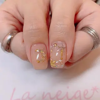 ネイル La neige* yuki 🥯🍑のネイルデザイン