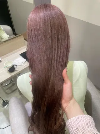 ロング カラー ayano / 透明感・くすみカラーのヘアスタイル