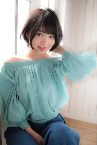 ショート うる艶/レイヤー 🪞池袋LAND🪞のヘアスタイル