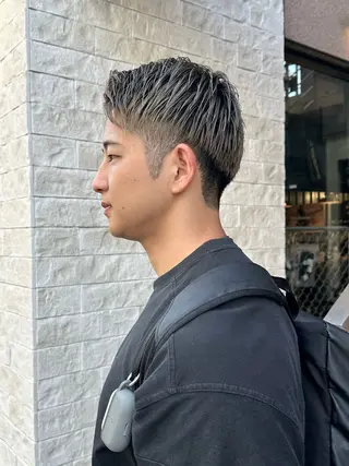 ショート メンズ 縮毛矯正/カラー ✨️Mariamuのヘアスタイル