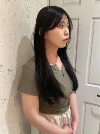 ロング カラー パーマ mai / linoah˚✧のヘアスタイル