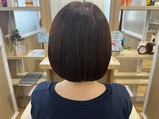 ミディアム 鈴木 結のヘアスタイル