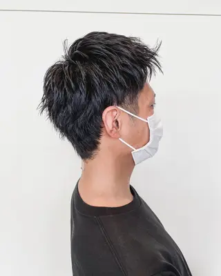 ショート メンズ BLS所属・BLS🌟RUN （ルン）のヘアスタイル