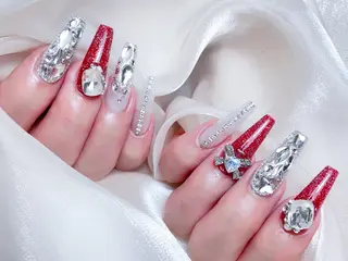ネイル M🌷nail 長さだし専門店のネイルデザイン