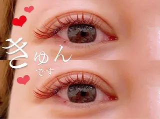 ロング カラー ヘアアレンジ メンズ キッズ ネイル マツエク・マツパ Cupidトップ アイリスト石川のマツエク・マツパデザイン