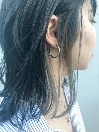 カラー ノグチ ユウキ/ボブのヘアスタイル