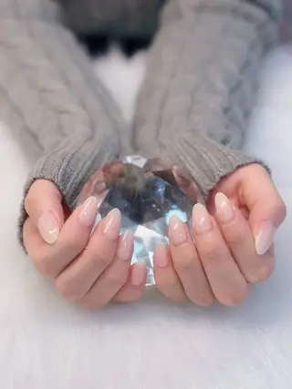 ネイル La chouchou所属・透明感/フィルイン/ 亀戸5分ラシュシュのネイルデザイン