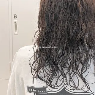 セミロング カラー パーマ makoto / 韓国風ヘア🎀🪄︎のヘアスタイル