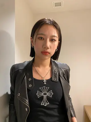 ショート Hair & make Lamp所属・梅田のブリーチ特化 美容師KAI🥰のヘアスタイル