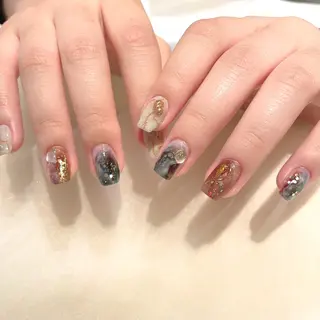 ネイル 新井 ひなののネイルデザイン