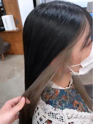 ロング カラー ASGROW'eclat(帯山店)所属・須惠 優理愛のヘアスタイル