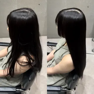 ミディアム 髪質改善ヘアケア 艶髪特化/上田のヘアスタイル