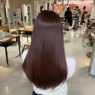 カラー LUNTY NAMBA 難波駅前店所属・透け感ベージュ 🪐REN🪐のヘアスタイル