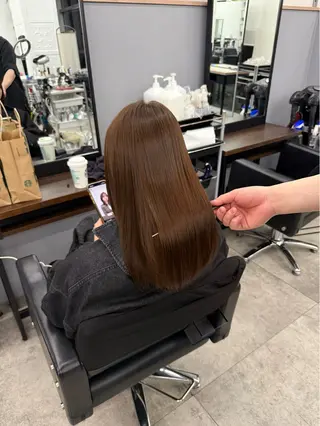 セミロング 🧣🌫️サイトウ ユリ🌫️🧣のヘアスタイル