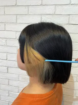 ショート カラー ヨシダ フミノリのヘアスタイル