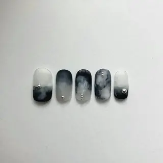 ネイル Nail salon Roovely 代官山店【ネイルサロンルブリー】所属・roovely Rumi／ニュアンスのネイルデザイン