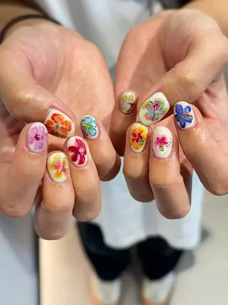 ネイル ハイトーン特化 pepe🎀のヘアスタイル