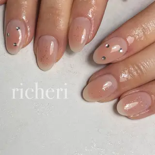 ミディアム ネイル richeri beautyのネイルデザイン