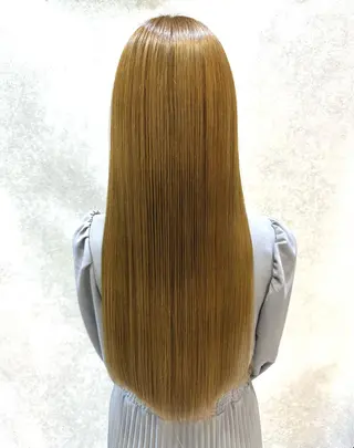 ロング 🔸縮毛矯正/髪質 改善カラー石崎🔸のヘアスタイル