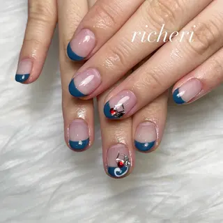 ミディアム ネイル richeri beautyのネイルデザイン