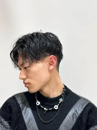 ショート メンズ 【池袋店 店長】伊藤 昂樹/曲がる縮毛矯正のヘアスタイル